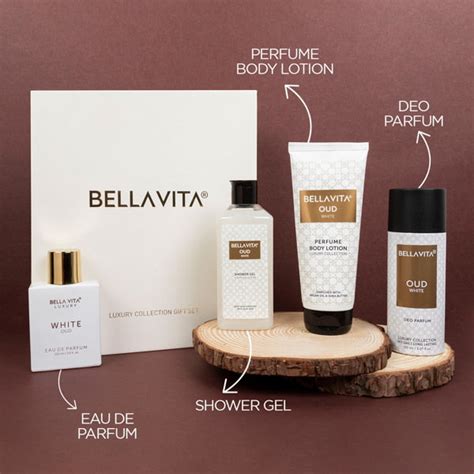Oud White Premium Gift Set | Bath and Body Gift Set for Men and Women ...