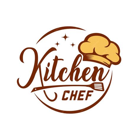 Kitchen chef logo design template | Premium Vector