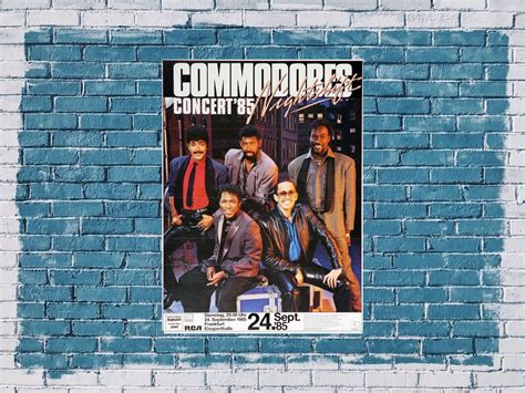 Commodores in Concert - Nightshift, Frankfurt 1985, £ 383.13