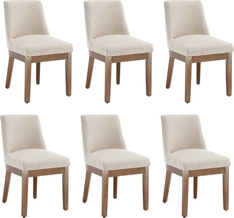 Amazon.com - RIVOVA Modern Dining Chairs Set of 6, Comfortable Dining ...