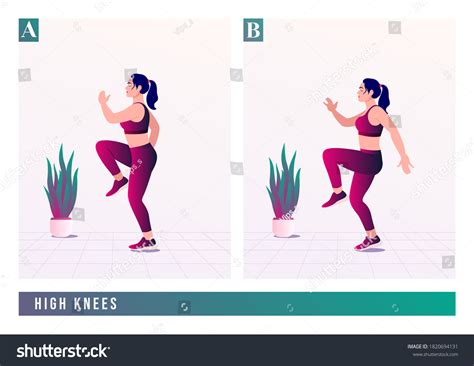 High Knees Exercise For Kids