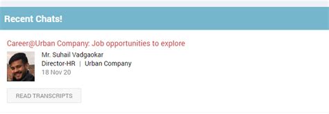 Urban Company, Director-HR, talks about career opportunities at the ...