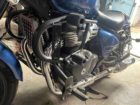 SUPER METEOR CRASH BAR / LEG GUARD / FRAME SLIDER WITH SLIDER – Royal ...