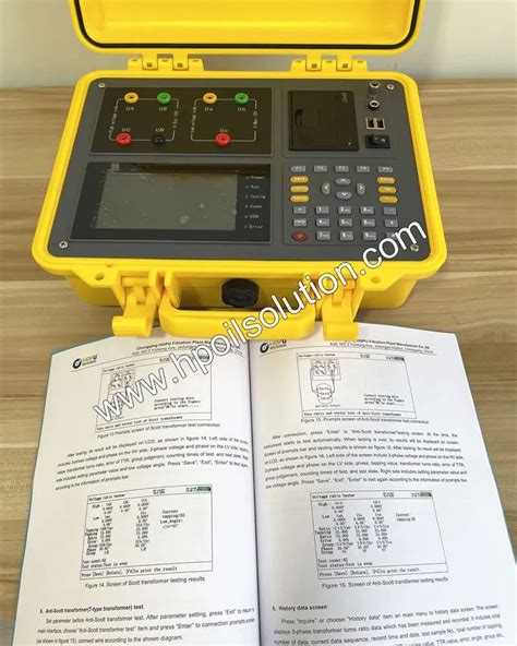 How to Test Power Transformer TTR Using CPC 100 的图像结果