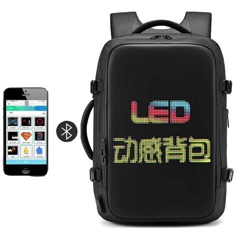 Image result for LED Backpacks with Programmable Display