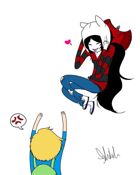 Anime Adventure Time Finn And Marceline