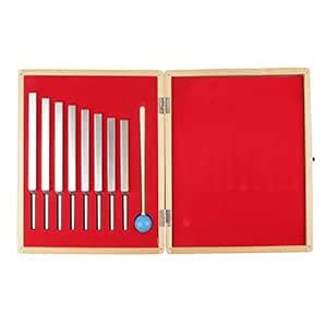 Aluminium 8 Tuning Forks Set, Professional Aluminium Tuning Fork ...