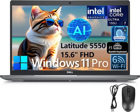 Dell Latitude 5550 15 Business AI Laptop, 15.6" FHD Computer, Intel ...