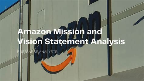 Amazon Mission and Vision Statement Analysis | PDF Agile