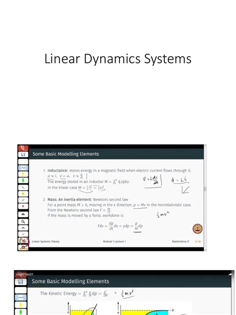 Image result for Linear Dynamic System
