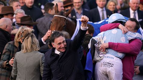 Cheltenham Festival: Honeysuckle bows out with emotional Mares' Hurdle ...