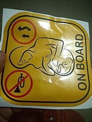 SS Stickers Pregnant Lady On Board Reflector Sticker for Rear (Sticker ...