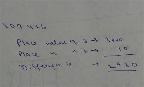 2 Find the difference between the place value of 3 and 7 in the ...