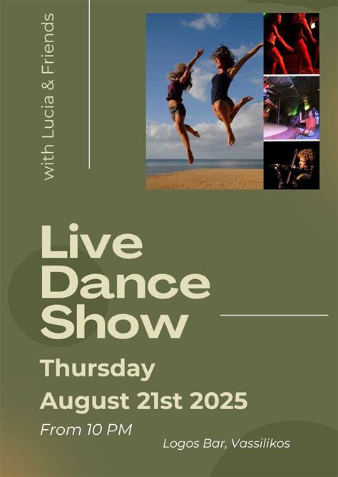 Live Dance Show..!! , Main Road Vasillikos, Zákynthos, Zakinthos, 21 ...