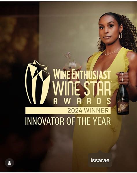 Congratulations to Issa Rae for being named the Wine Enthusiast 2024 ...