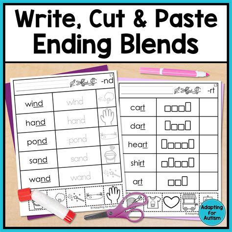 Engaging Ending Blends Worksheets for Effective Phonics Learning