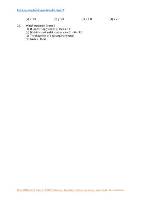 Image result for 10 Class Maths Example Problems