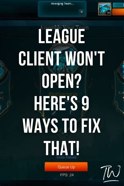 Image result for How to Fix LOL Client