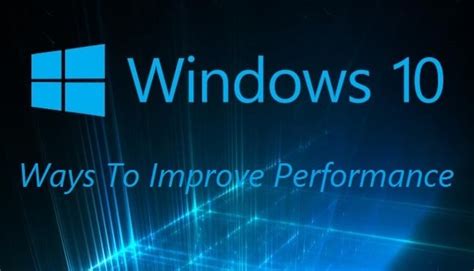 Image result for Windows 10 Performance Tips