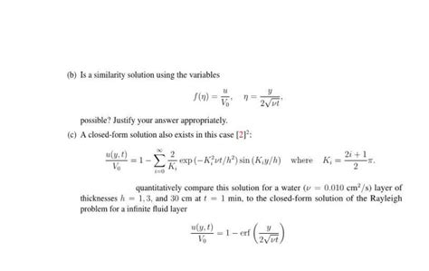 Image result for Rayleigh Problem Solution