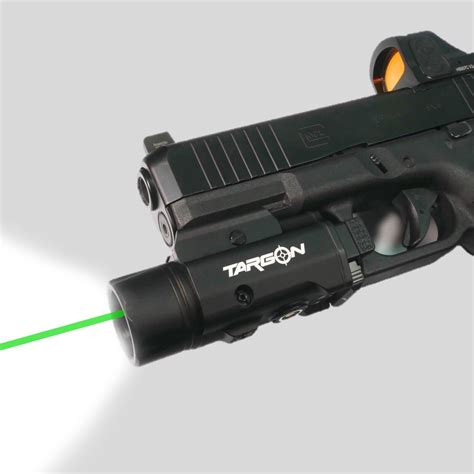 TACTICAL GREEN LASER FLASHLIGHT COMBO 1500 LUMEN LED FOR GLOCK GUN ...
