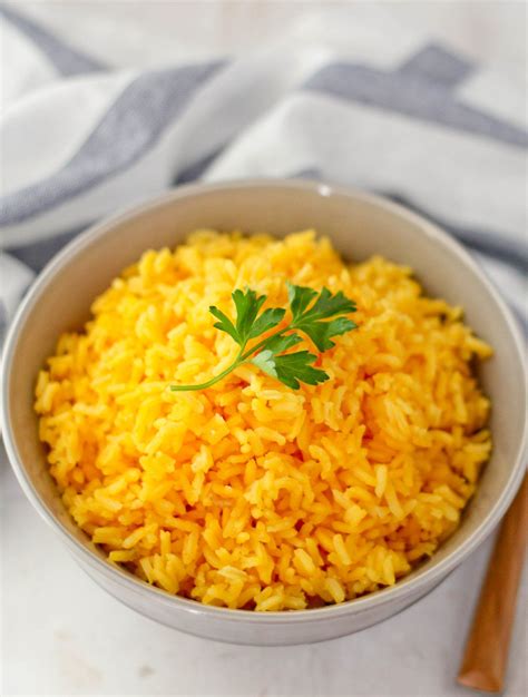 5 Ingredient Yellow Rice Recipe
