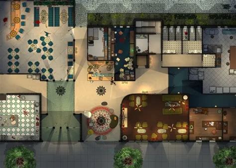 Aparthotel Map | Cthulhu Architect