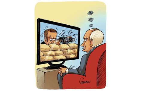 Le dessin de Chaunu : Emmanuel Macron et la guerre en Ukraine - Grasse ...