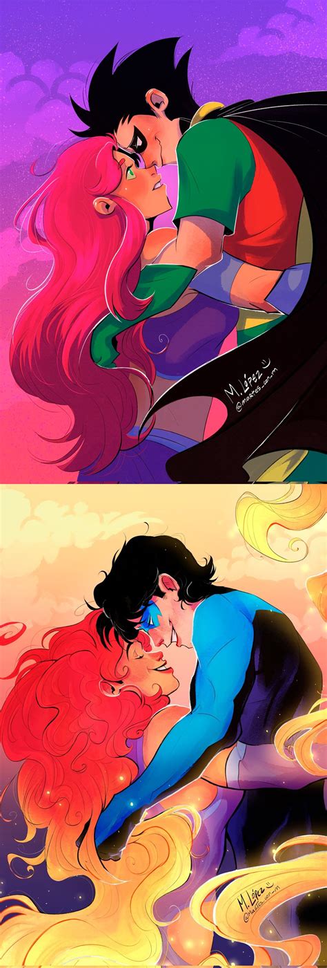 Nightwing X Starfire