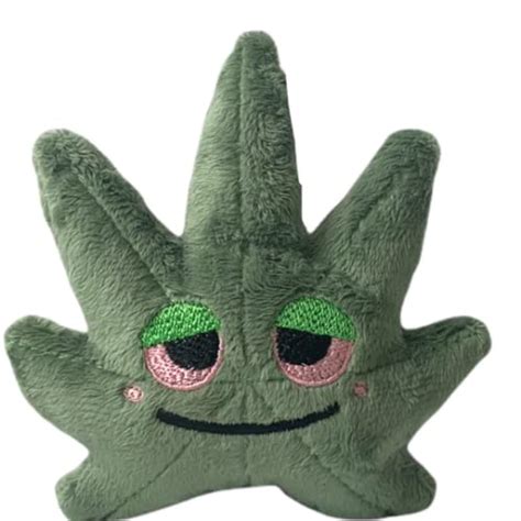 Buy Cannabis Stuffed Toy Plush Marijuana Devils Lettuce Funny Gift ...