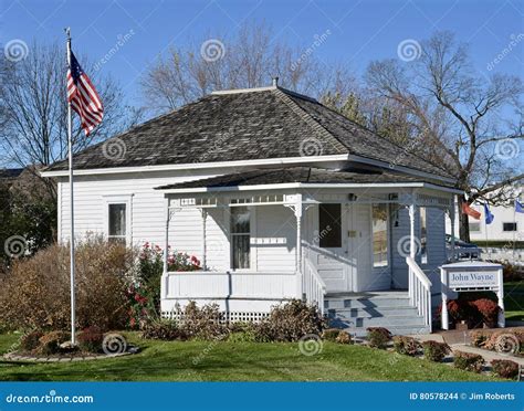 Birthplace of John Wayne editorial stock image. Image of john - 80578244