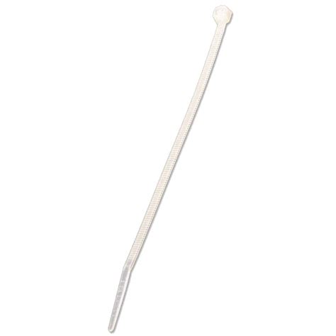 NavePoint 12 Inch Nylon Cable Wire Zip Tie 50 lbs - Natural White 300 ...
