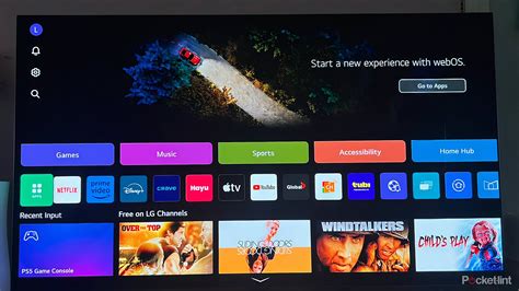 Image result for LG webOS TV Menu