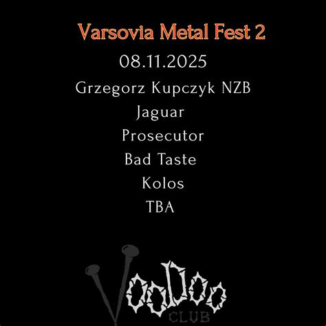 Varsovia 2 - Destroyers 🇵🇱 / Jaguar 🇵🇱 / Aeon of Awareness 🇩🇪 / Bad ...