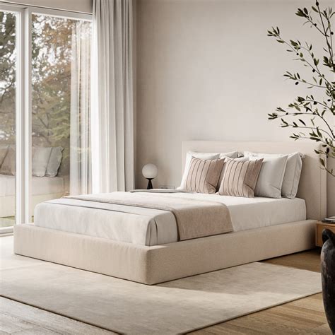 The Cloud Bed Reimagined - Marshmallow Bed Frame Original in Buttercream