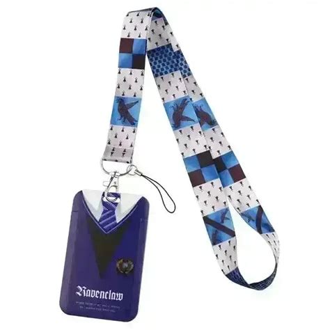 Hogwarts House Colors ID Card Keychain