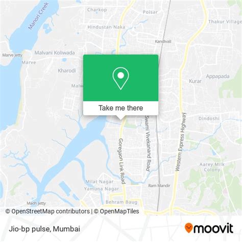 How to get to Jio-bp pulse in Malad West by bus, metro or train?
