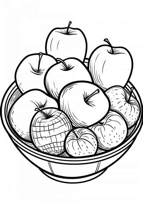 Fruits Coloring Pages Printable 的图像结果