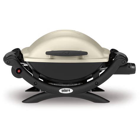 Weber Q 1000 1-Burner Portable Gas Grill, Titanium – Walmart Inventory ...
