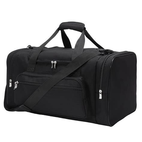 iFARADAY Large Sports Duffel Bag for Travel, Gym, 22 inch, Black ...