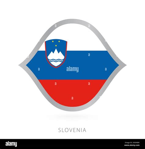 Slovenia national team flag in style for international basketball ...