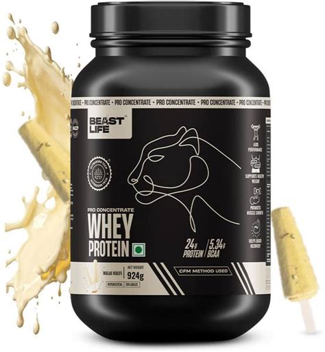BeastLife Pro Concentrate Whey Protein With Ultrasorb Tech For Men ...