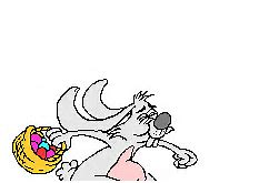 Image result for Animated Hopping Easter Bunny