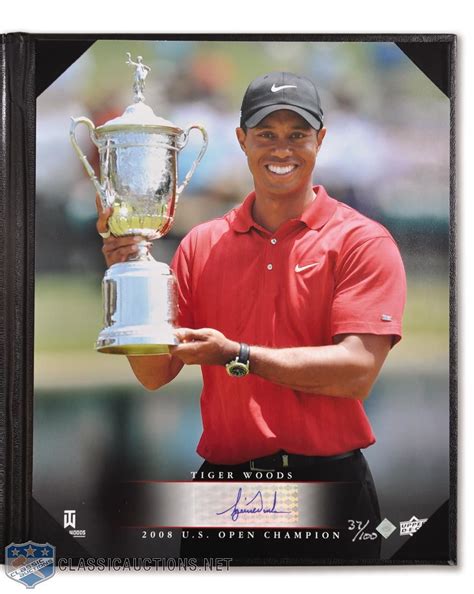 Lot Detail - Tiger Woods' 2008 US Open Champion Signed Limited-Edition ...