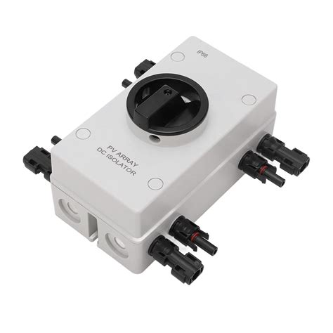 YWBL-WH Solar PV Disconnect Switch 1000V 32A Waterproof Box Isolator DC ...