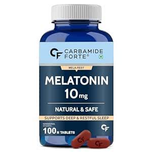 Carbamide Forte Melatonin 10 mg Pills | Sleep Supplement for Better ...