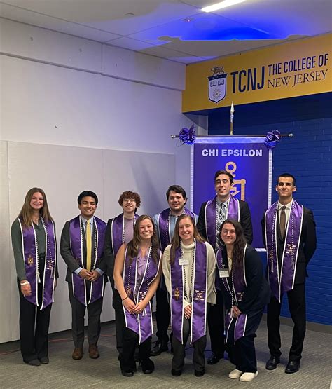 Congratulations TCNJ XE Class of 2024! | Chi Epsilon