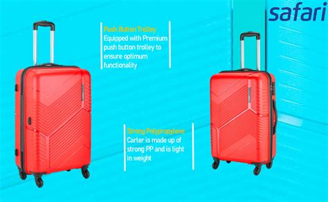 Buy Safari Hard Trolley Bags Set of 3 (Small, Medium, Large) | Stylish ...