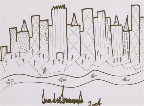 Trump Says He Doesn’t ‘Draw Pictures.’ But Many of His Sketches Sold at Auction. - South Florida ...