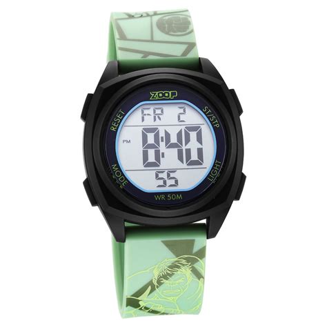 Buy Online Zoop Marvel Digital Dial Polyurethane Strap with Hulk ...